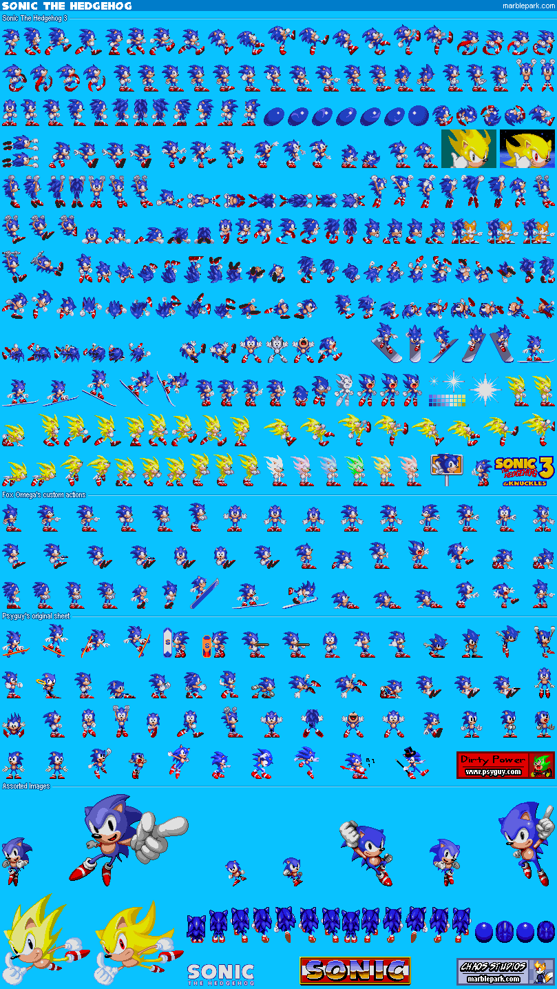 mighty in sonic 1 sprites
